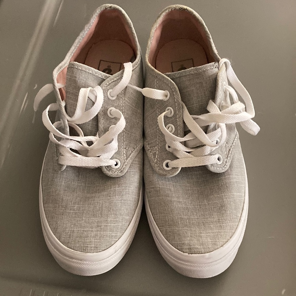 Vans womens grey sneakers